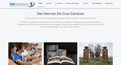 Desktop Screenshot of hermandecroocentrum.be